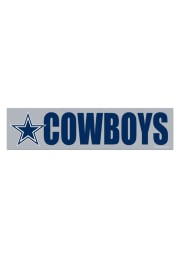 Dallas Cowboys 3x12 Bumper Sticker - Blue