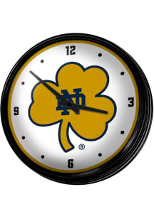 Notre Dame Fighting Irish Retro Lighted Wall Clock
