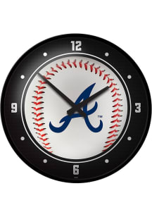 Atlanta Braves Baseball Modern Disc Wall Clock