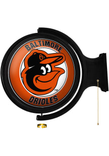 The Fan-Brand Baltimore Orioles Round Rotating Lighted Sign