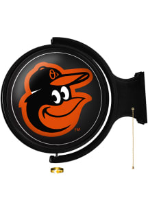 The Fan-Brand Baltimore Orioles Logo Round Rotating Lighted Sign