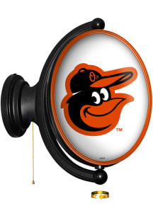 The Fan-Brand Baltimore Orioles Original Oval Rotating Lighted Sign