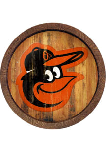 The Fan-Brand Baltimore Orioles Faux Barrel Top Sign