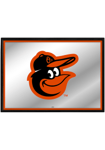 The Fan-Brand Baltimore Orioles Faux Barrel Top Mirrored Sign