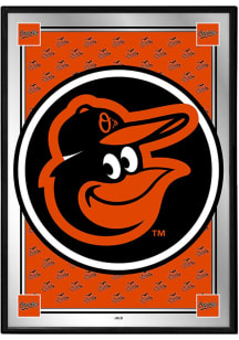 The Fan-Brand Baltimore Orioles Vertical Framed Mirrored Sign