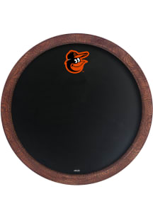 The Fan-Brand Baltimore Orioles Faux Barrel Top Chalkboard Sign