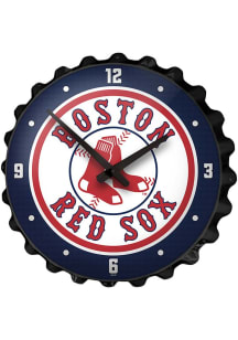 Boston Red Sox Bottle Cap Wall Clock