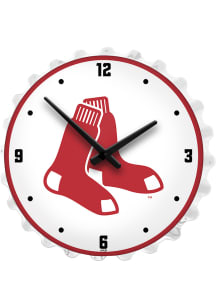 Boston Red Sox Lighted Bottle Cap Wall Clock