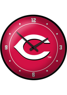 Cincinnati Reds Logo Modern Disc Wall Clock