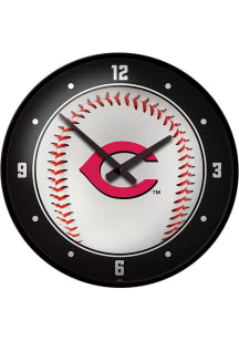 Cincinnati Reds Baseball Modern Disc Wall Clock