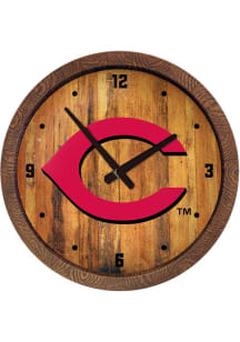 Cincinnati Reds Faux Barrel Top Wall Clock