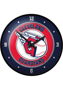 Cleveland Guardians Modern Disc Wall Clock