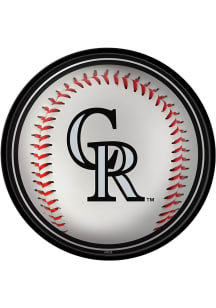 The Fan-Brand Colorado Rockies Baseball Modern Disc Sign