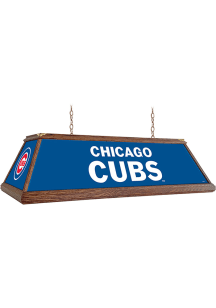 Chicago Cubs Wood Pool Table Light Blue Billiard Lamp