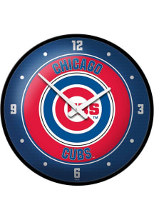 Chicago Cubs Modern Disc Wall Clock