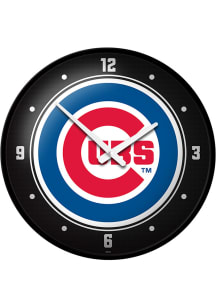 Chicago Cubs Logo Modern Disc Wall Clock