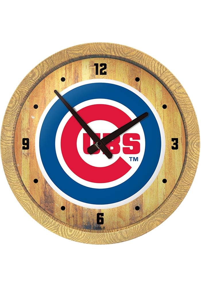 Chicago Cubs: Retro Lighted Wall Clock - The Fan-Brand