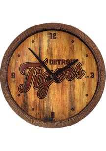 Detroit Tigers Faux Barrel Top Wall Clock