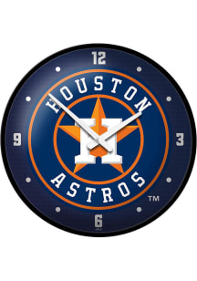 Houston Astros Modern Disc Wall Clock