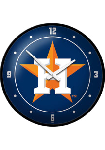Houston Astros Logo Modern Disc Wall Clock