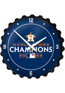 Houston Astros World Series Champion Bottle Cap Wall Clock