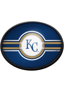 The Fan-Brand Kansas City Royals Logo Oval Slimline Lighted Sign