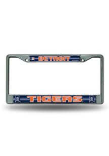 Detroit Tigers Bling Chrome License Frame