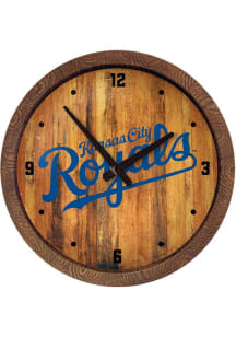 Kansas City Royals Faux Barrel Top Wall Clock