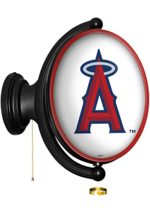 The Fan-Brand Los Angeles Angels Original Oval Rotating Lighted Sign