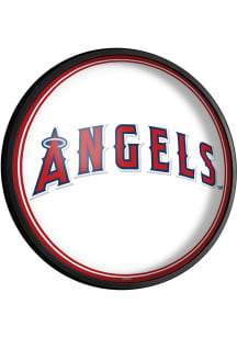 The Fan-Brand Los Angeles Angels Logo Round Slimline Lighted Sign
