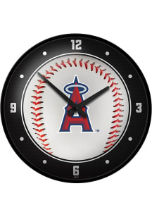 Los Angeles Angels Baseball Modern Disc Wall Clock