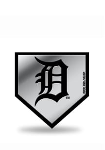 Detroit Tigers Molded Plastic Car Emblem - Silver