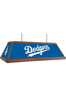 Los Angeles Dodgers Wood Pool Table Light Blue Billiard Lamp