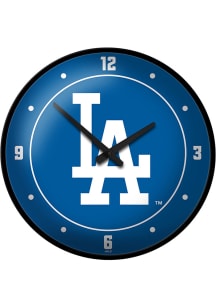 Los Angeles Dodgers Logo Modern Disc Wall Clock