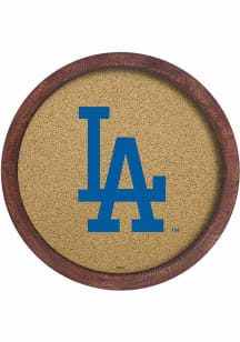 The Fan-Brand Los Angeles Dodgers Faux Barrel Top Corkboard Sign