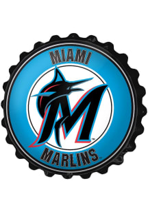 The Fan-Brand Miami Marlins Bottle Cap Sign