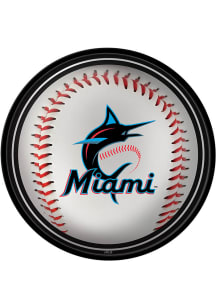 The Fan-Brand Miami Marlins Baseball Modern Disc Sign