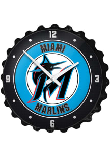 Miami Marlins Bottle Cap Wall Clock