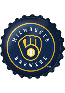 The Fan-Brand Milwaukee Brewers Bottle Cap Sign
