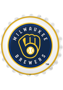 The Fan-Brand Milwaukee Brewers Bottle Cap Lighted Sign