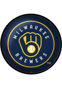 The Fan-Brand Milwaukee Brewers Modern Disc Sign