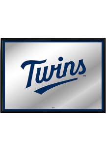 The Fan-Brand Minnesota Twins Framed Mirrored Sign
