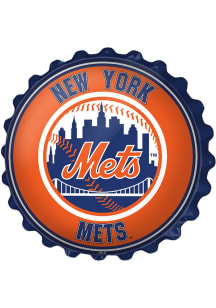 The Fan-Brand New York Mets Bottle Cap Sign