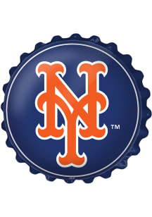 The Fan-Brand New York Mets Logo Bottle Cap Sign