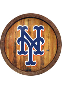 The Fan-Brand New York Mets Faux Barrel Top Sign