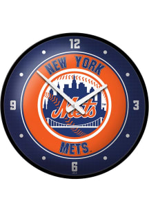New York Mets Modern Disc Wall Clock