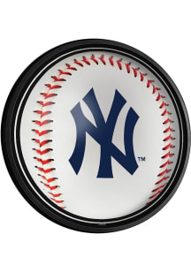 The Fan-Brand New York Yankees Baseball Slimline Lighted Sign