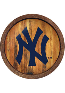 The Fan-Brand New York Yankees Faux Barrel Top Sign