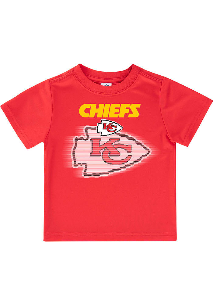 Kansas City Chiefs Toddler Red Squad Short Sleeve T-Shirt