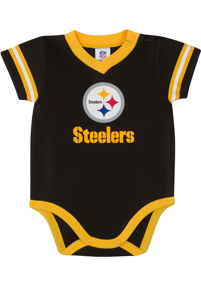 Outerstuff Baby Pittsburgh Steelers Dazzle Dress - Black